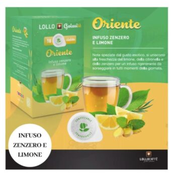 Lollo Oriente Ginger with Lemon arbatos kapsulės – gaivinantis ir pikantiškas gėrimas kasdienai – dizaino studija follow11.lt – Jovita Bingelytė