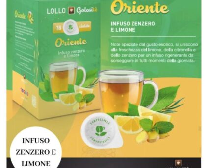 Lollo Oriente Ginger with Lemon arbatos kapsulės – gaivinantis ir pikantiškas gėrimas kasdienai – dizaino studija follow11.lt – Jovita Bingelytė