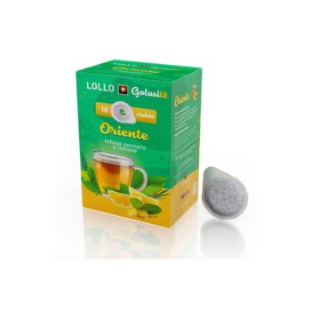 Tirpios arbatos kapsulės Lollo Oriente Ginger with Lemon, 18 vnt., su imbiero ir citrinos natomis – dizaino studija follow11.lt – Jovita Bingelytė
