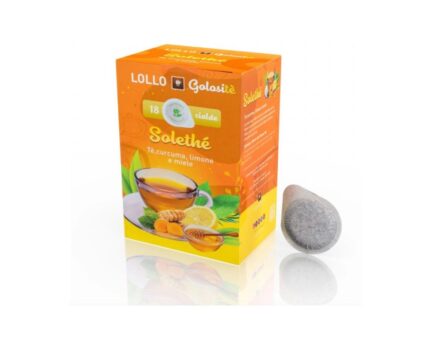 Tirpios žolelių arbatos kapsulės Lollo Turmeric Lemon and Honey, 18 vnt., E.S.E. tipo aparatams – dizaino studija follow11.lt – Jovita Bingelytė