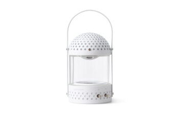 Garso kolonėlė Small Transparent Speaker – priekis – dizaino studija follow11.lt – Jovita Bingelytė