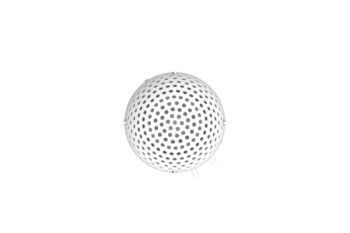 Garso kolonėlė Small Transparent Speaker – priekis – dizaino studija follow11.lt – Jovita Bingelytė
