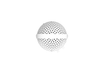 Garso kolonėlė Small Transparent Speaker – priekis – dizaino studija follow11.lt – Jovita Bingelytė