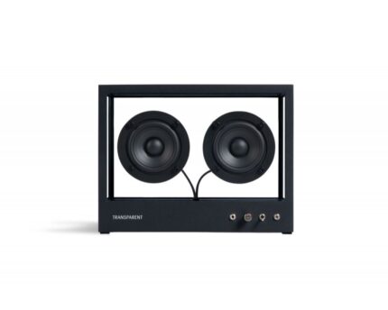 Garso kolonėlė Small Transparent Speaker : dizaino studija follow11.lt – Jovita Bingelytė