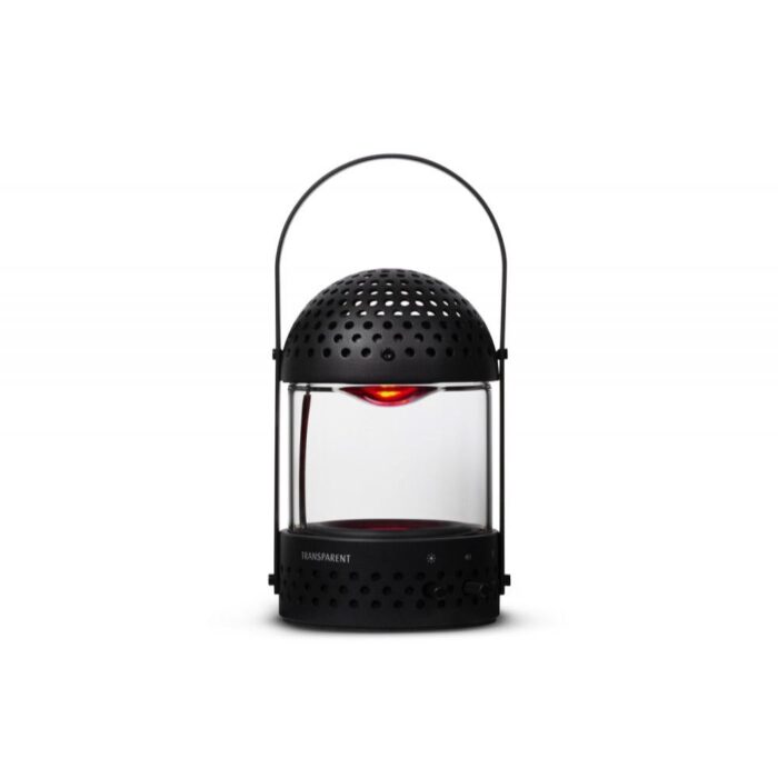 Garso kolonėlė Small Transparent Speaker – priekis – dizaino studija follow11.lt – Jovita Bingelytė