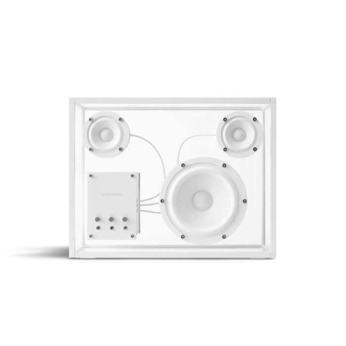 Garso kolonėlė Transparent Speaker : dizaino studija follow11.lt – Jovita Bingelytė