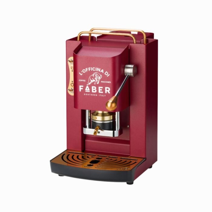 Kavos aparatas Pro Deluxe Zodiac, tamsiai raudona varis: dizaino studija follow11.lt – Jovita Bingelytė