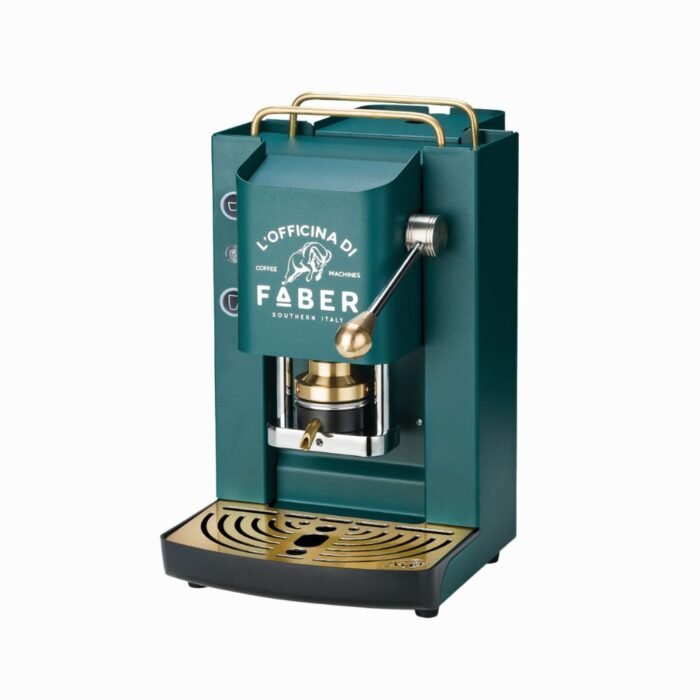 Kavos aparatas Pro Deluxe Zodiac, tamsiai žalia auksas : dizaino studija follow11.lt – Jovita Bingelytė