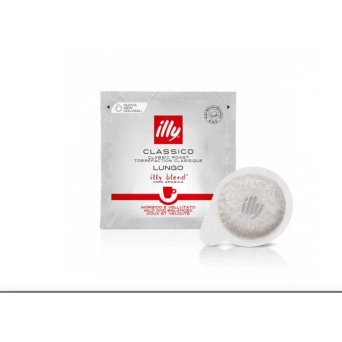 Kavos pagalvėlės Illy Espresso Classic Lungo, vidutinio skrudinimo arabika, 200 vnt. – dizaino studija follow11.lt – Jovita Bingelytė