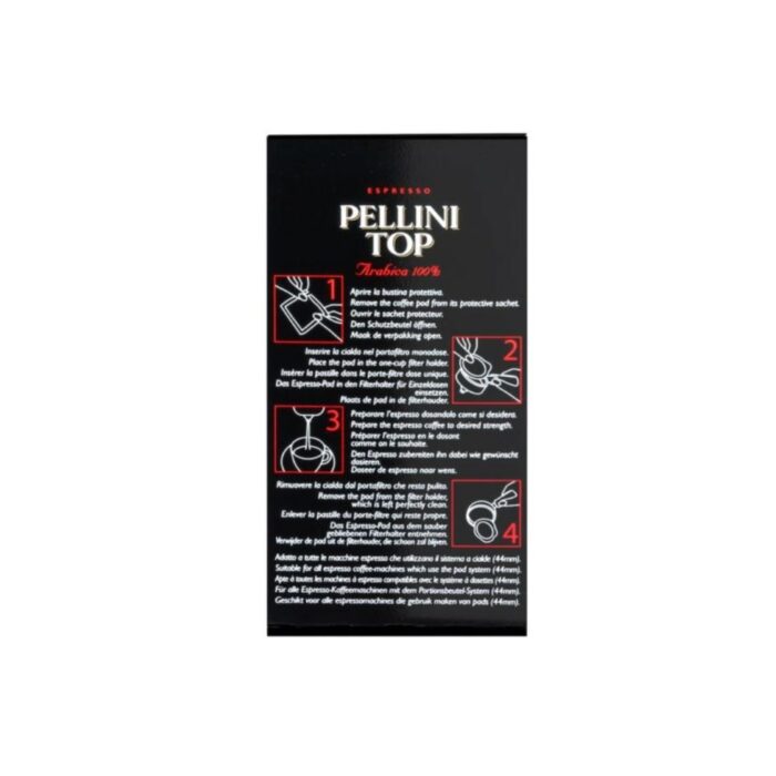 Pellini Top Espresso kavos pagalvėlės su subtiliu ir saldžiu aromatu – dizaino studija follow11.lt – Jovita Bingelytė