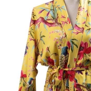 Kimono VIONA LIME – chalatai kimono moterims, prabangus, vasariškas, universalus - dizaino studija follow11.lt – Jovita Bingelytė