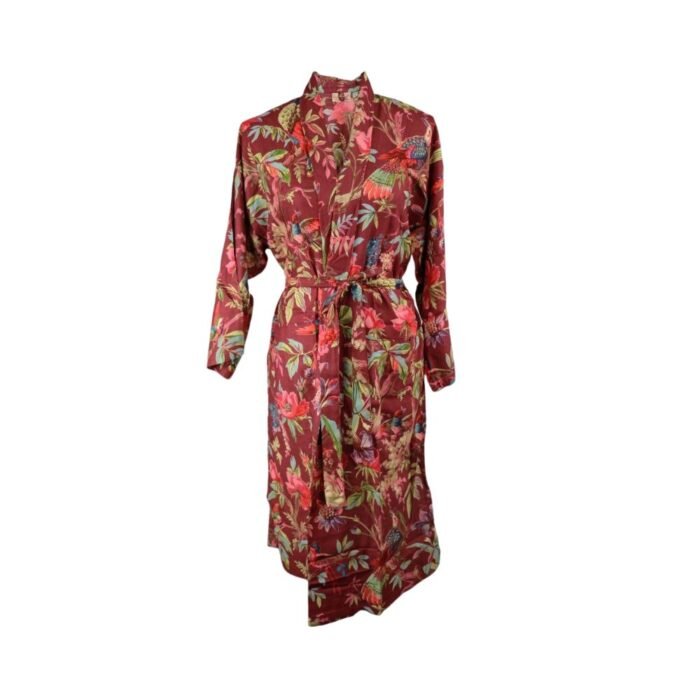 Kimono VIONA WINE – chalatai kimono moterims, prabangus, raudonas, viskozės : dizaino studija follow11.lt – Jovita Bingelytė