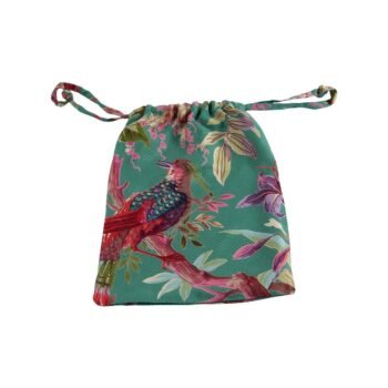 Kimono VIONA GREEN chalatas su maišeliu – dizaino studija follow11.lt – Jovita Bingelytė