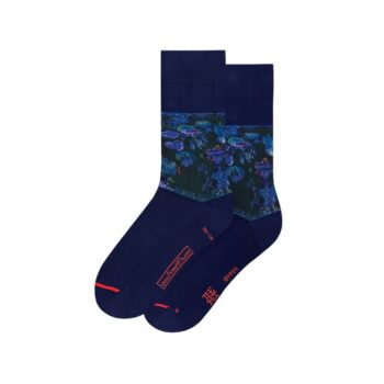 Meno kojinės Claude Monet – Water Lilies, stilingos ir komfortiškos : dizaino studija follow11.lt – Jovita Bingelytė