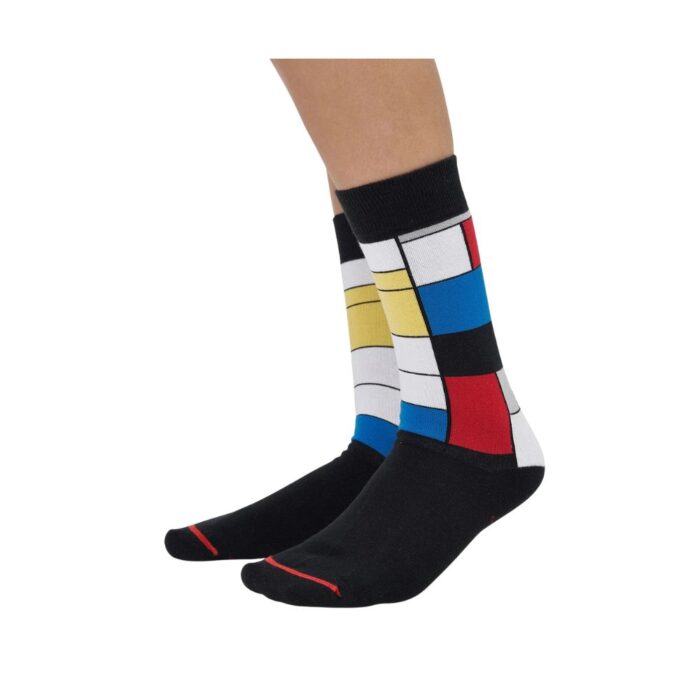 Kojinės Piet Mondrian – komfortas ir stilingas aksesuaras dovanai : dizaino studija follow11.lt – Jovita Bingelytė