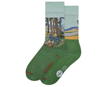 Meniško dizaino kojinės „The Excavators“ su van Gogh meno motyvu: dizaino studija follow11.lt – Jovita Bingelytė