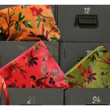 Kosmetinė ARYA MOSS – žalia, marga moteriška kosmetinė : dizaino studija follow11.lt – Jovita Bingelytė