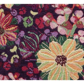 Kosmetinė FIORE – žalia, marga, violetinė veliūrinė kosmetinė : dizaino studija follow11.lt – Jovita Bingelytė