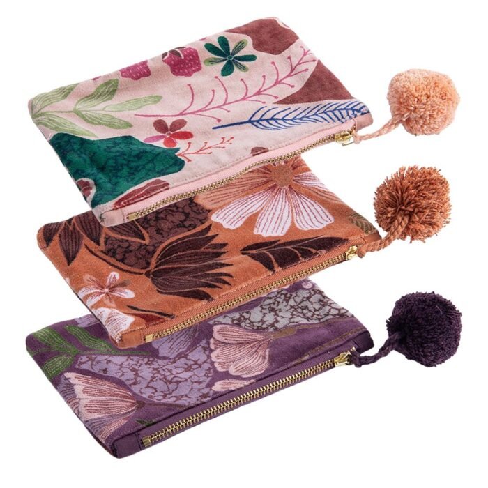 Kosmetinė LUMA PINK PETITE – rožinė, marga moteriška kosmetinė : dizaino studija follow11.lt – Jovita Bingelytė