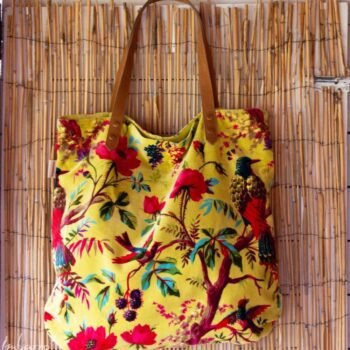 ARYA LIME pirkinių krepšys – pirkinių krepšys moterims, patogus, veliūrinis, marga : dizaino studija follow11.lt – Jovita Bingelytė