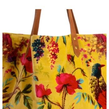 ARYA LIME – pirkinių krepšys moterims, veliūrinis, patogus, stilingas : dizaino studija follow11.lt – Jovita Bingelytė