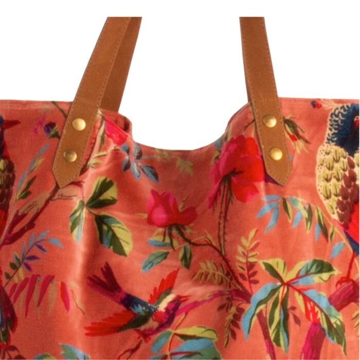 ARYA TERRA pirkinių krepšys – pirkinių krepšys moterims, patogus, veliūrinis, oranžinis : dizaino studija follow11.lt – Jovita Bingelytė