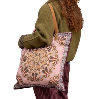 Pirkinių krepšys moterims ÉLANE – talpus, su vidine kišene ir tvirtomis petnešomis : dizaino studija follow11.lt – Jovita Bingelytė