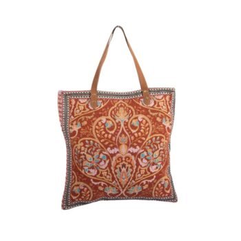 ELYA – žakardinis pirkinių krepšys moterims, spalvingas, patogus : dizaino studija follow11.lt – Jovita Bingelytė