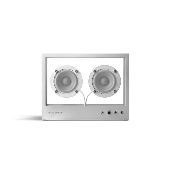 Garso kolonėlė Small Transparent Speaker : dizaino studija follow11.lt – Jovita Bingelytė