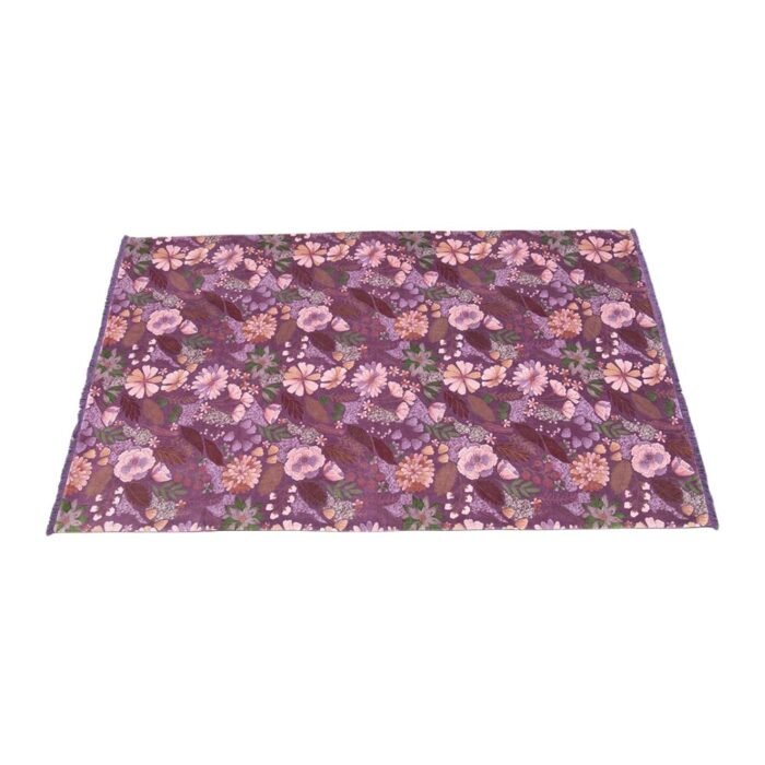 Veliūrinis pledas LUMA PURPLE – šiltas ir jaukus, puikiai tinkantis sofai ar lovai : dizaino studija follow11.lt – Jovita Bingelytė