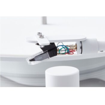 Vinilo plokštelių grotuvas Transparent Turntable, Baltas : dizaino studija follow11.lt – Jovita Bingelytė