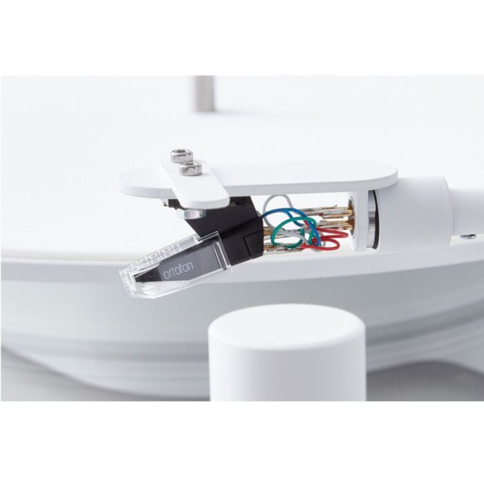 Vinilo plokštelių grotuvas Transparent Turntable, Baltas : dizaino studija follow11.lt – Jovita Bingelytė
