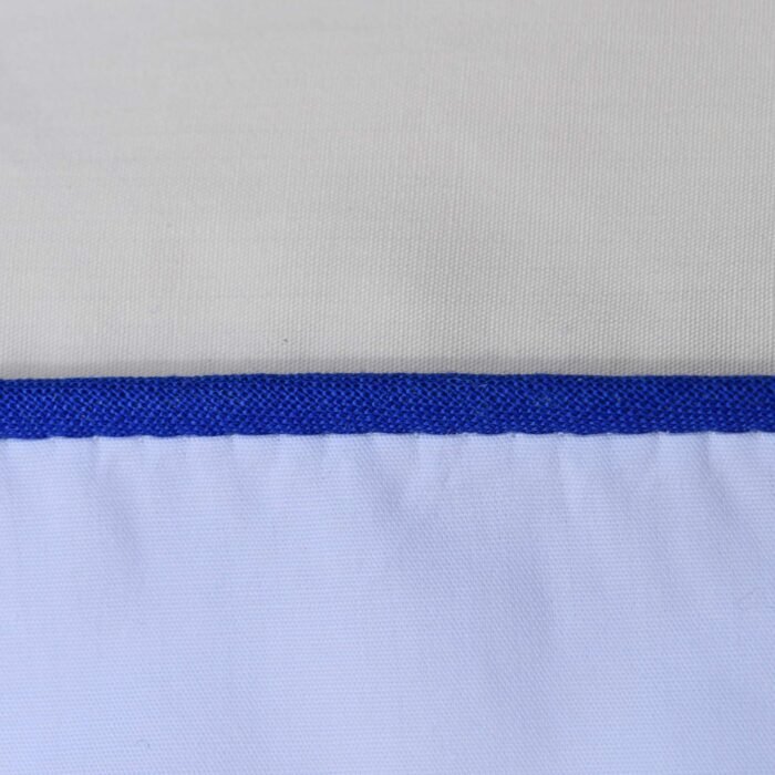 Prabangi ilgapluostės medvilnės patalynė CREAM AND WHITE | dizaino studija follow11.lt - Jovita Bingelytė