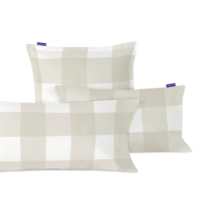 GINGHAM kolekcijos 100% medvilnės pagalvės užvalkalai 50x75 cm | dizaino studija follow11.lt - Jovita Bingelytė