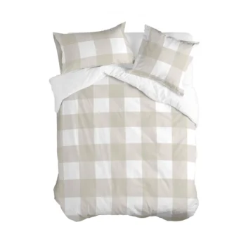 Natūralus ir jaukus „vichy“ stiliaus antklodės užvalkalas GINGHAM | dizaino studija follow11.lt - Jovita Bingelytė