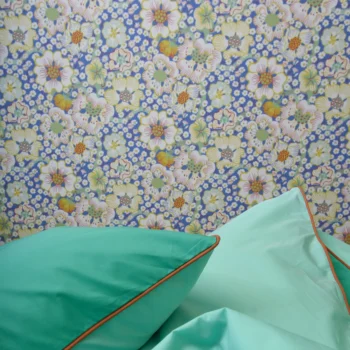 Patalynės komplektas MINT su imbiero spalvos apvadu | dizaino studija follow11.lt - Jovita Bingelytė