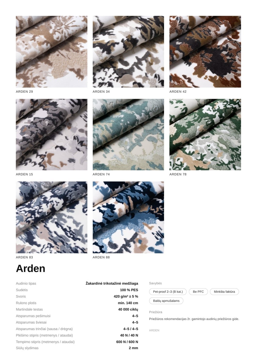 Audinys ARDEN