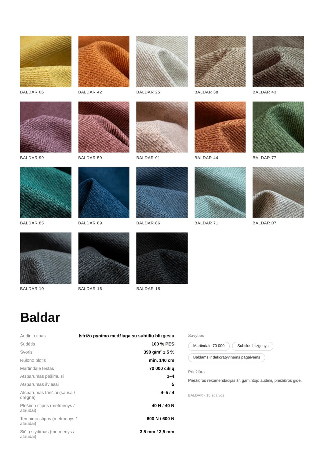 Audinys BALDAR