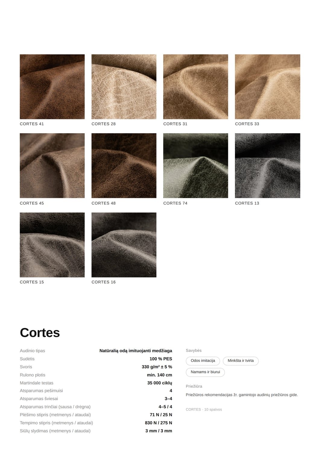 Audinys CORTES