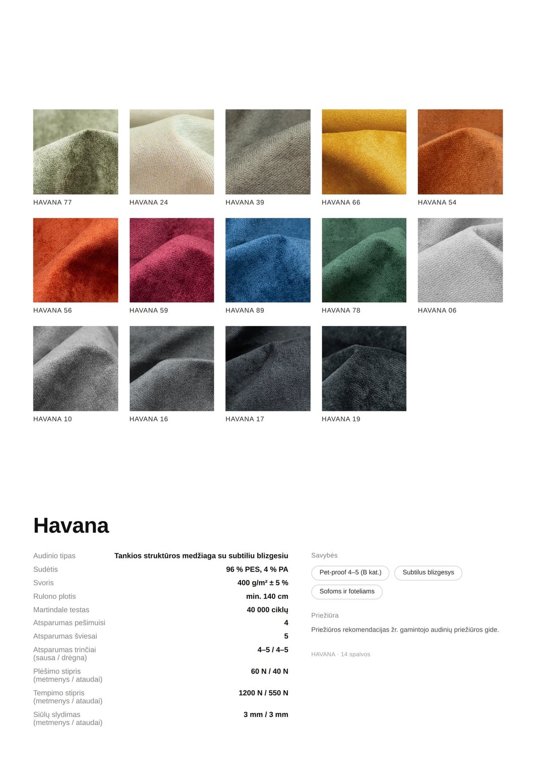 Audinys HAVANA