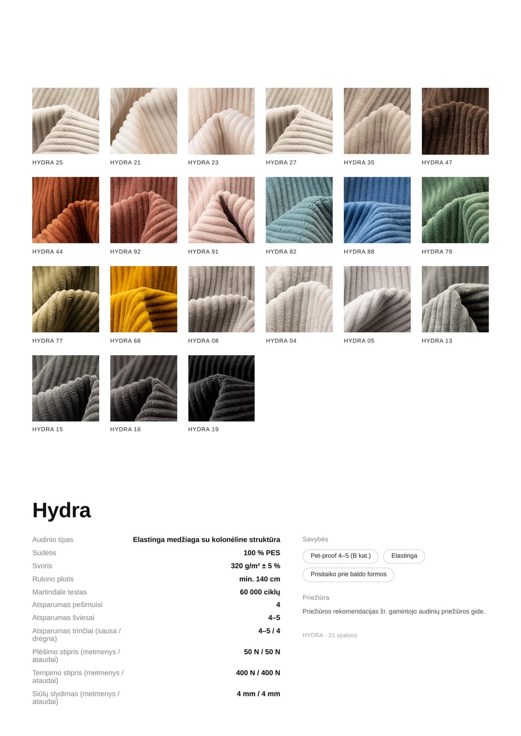 Audinys HYDRA