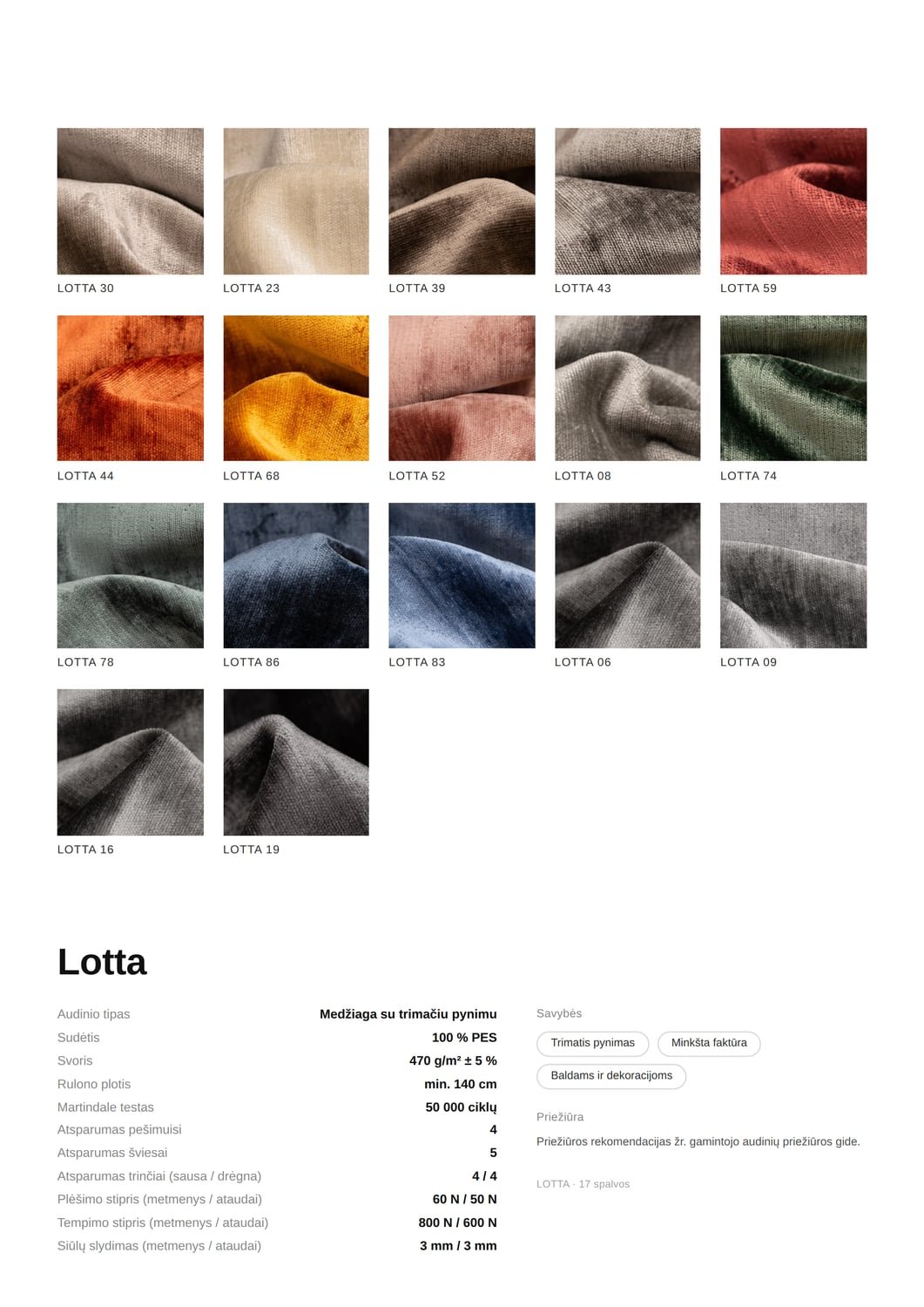 Audinys LOTTA