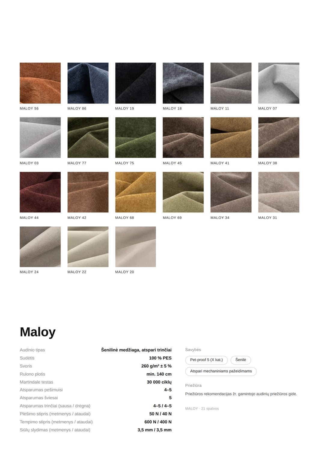 Audinys MALOY