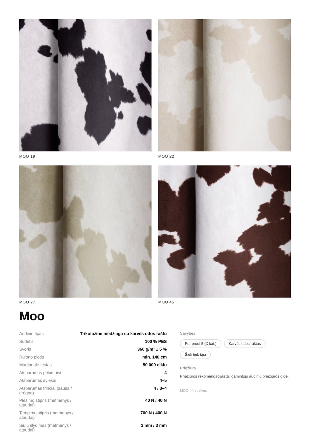 Audinys MOO
