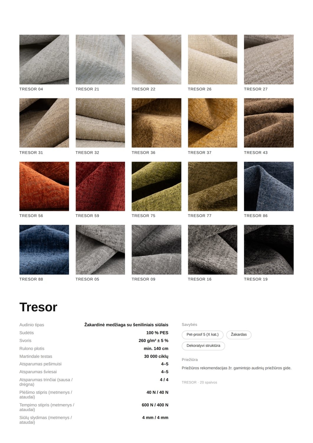 Audinys TRESOR