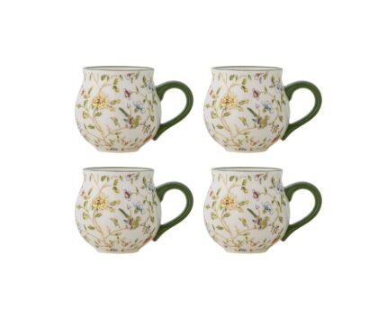 BLOOMIE puodelių rinkinys (4 vnt), MULTI