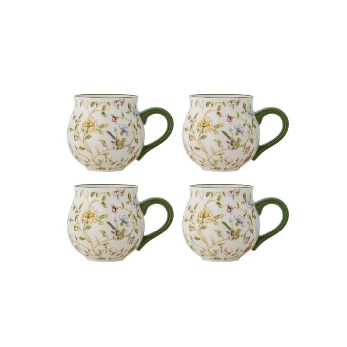 BLOOMIE puodelių rinkinys (4 vnt), MULTI