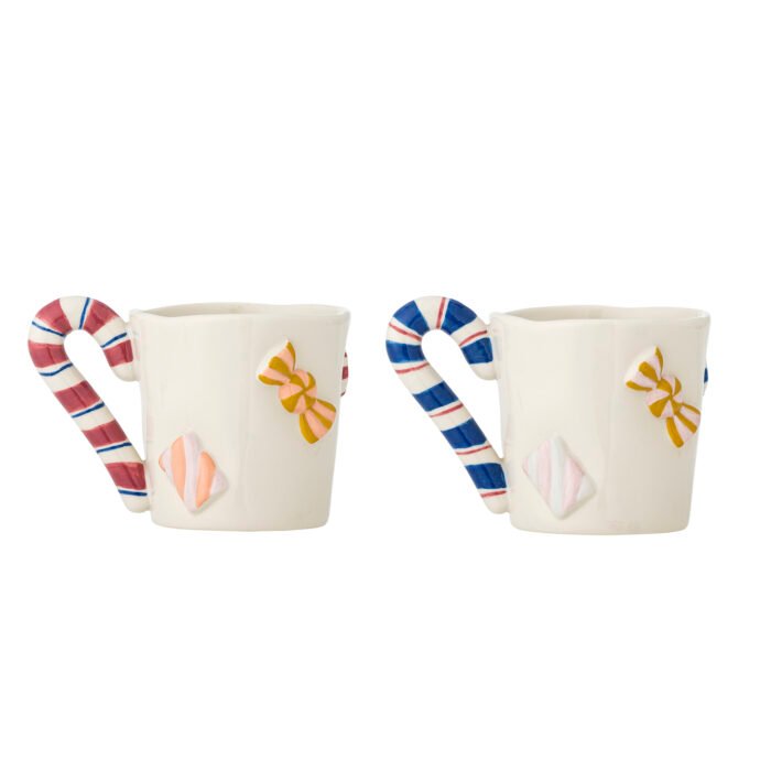 CANDICE puodelių rinkinys (2 vnt), MULTI