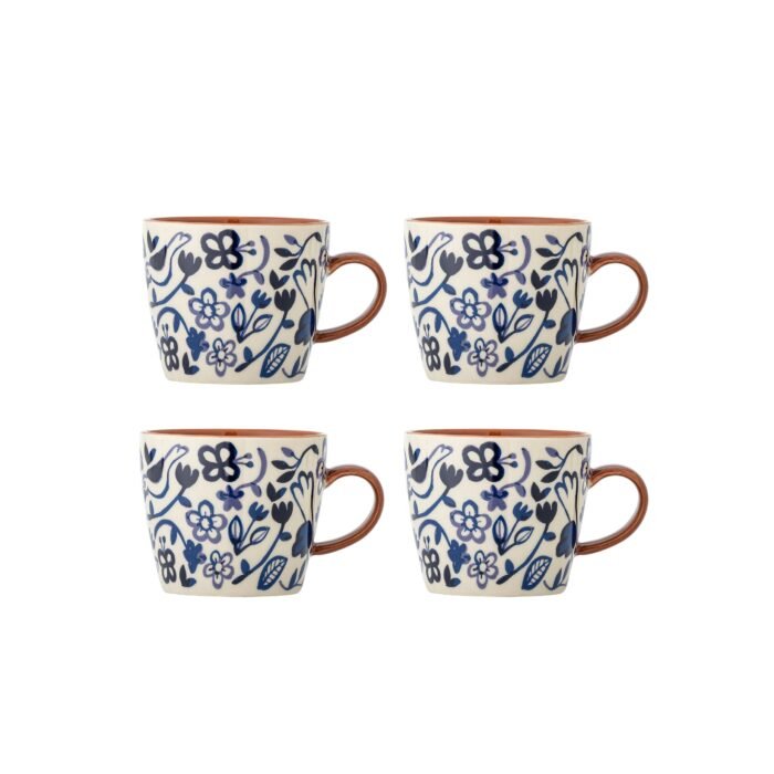 FIGURIA didelių puodelių rinkinys (4 vnt), MULTI
