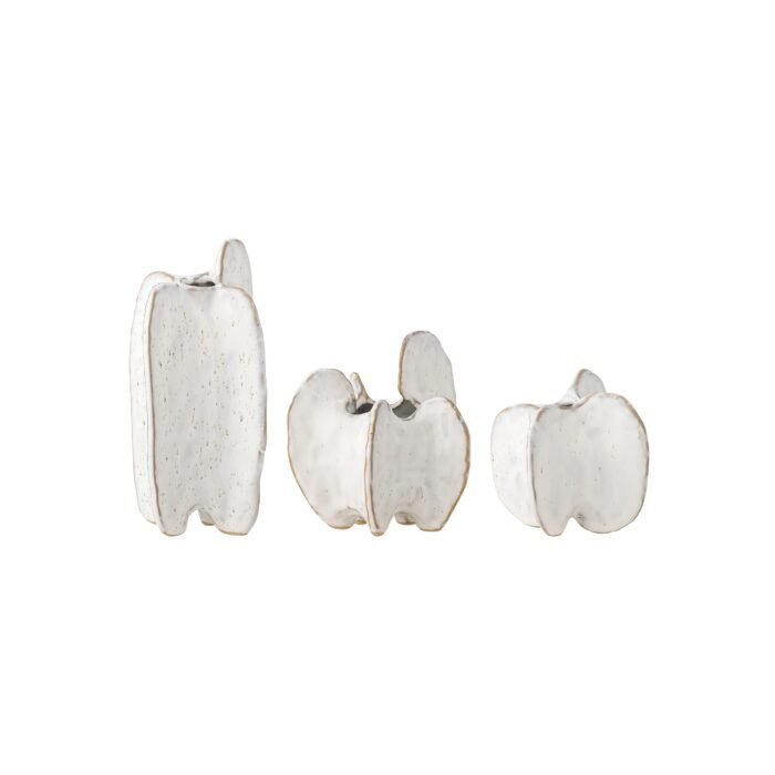 JAYCE vazų rinkinys (3 vnt), WHITE
